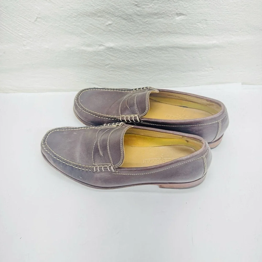 Men's Cole Haan Sz 8M C 12049 Brown Leather Penny Loafer Preppy. Business Casual